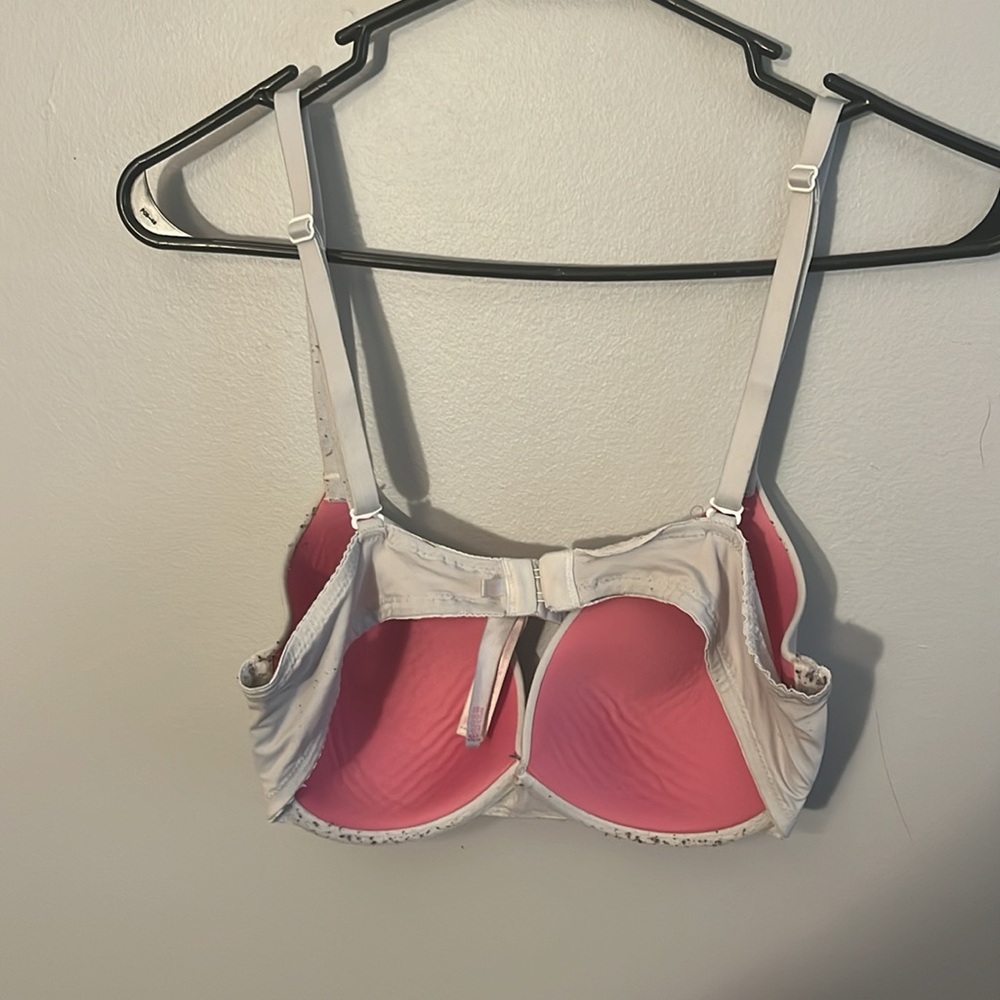 PINK White Bra - Picture 2 of 3